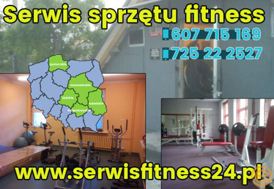 Serwis rowerów stacjonarnych,treningowych,orbitreków 